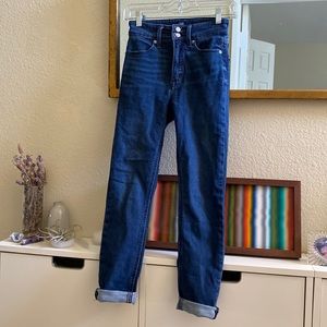 GAP super high rise cigarette jeans | Size 00 / 24 regular